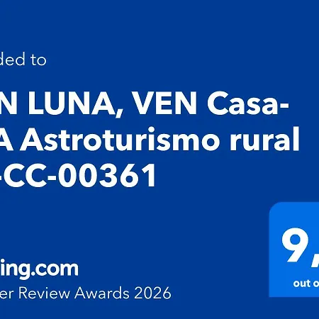 Ven Luna, Ven Casa-spa Astroturismo Rural Tr-cc-00361 بيت للعطل Casas del Castañar